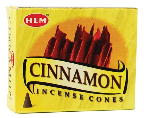 Cinnamon/シナモンコーンインセンス（HEM）10個入り