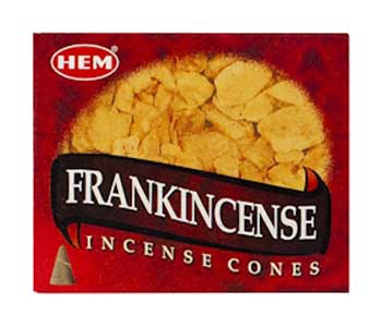 Frankincense/フランキンセンスコーンインセンス（HEM）10個入り