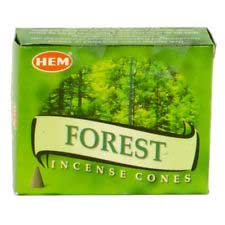 Forest/フォレストコーンインセンス（HEM）10個入り