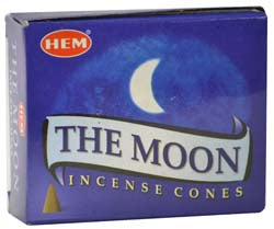 Moon/ムーンコーンインセンス（HEM）10個入り