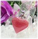 SVペンダントトップ インカローズ・ハート型（3）