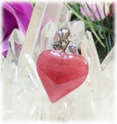 SVペンダントトップ インカローズ・ハート型（6）