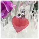 SVペンダントトップ インカローズ・ハート型（7）