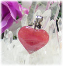 SVペンダントトップ インカローズ・ハート型（8）