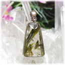 SVペンダントトップ エピドート入り水晶（3）