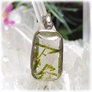 SVペンダントトップ エピドート入り水晶（6）