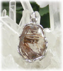 SVペンダントトップ ルチルクォーツ（4）