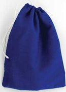 ブルーコットンバッグ