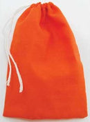 オレンジコットンバッグ