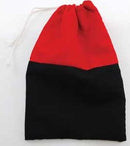 レッド＆ブラックコットンバッグ
