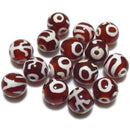 天珠（大人天珠）丸玉8mm （天然石ビーズ）