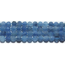 アクアマリンミラーボール4mmB （天然石ビーズ）