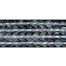 ホワイトトパーズ丸玉4mmC （天然石ビーズ）