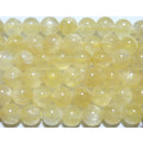 ゴールデンセレナイト丸玉6.5mmB （天然石ビーズ）