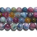 トルマリン丸玉7.5mm（マダガスカル産）B （天然石ビーズ）