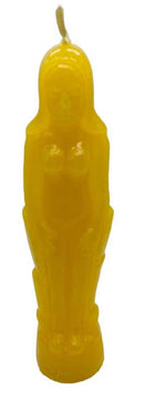 女性型キャンドル （イエロー）